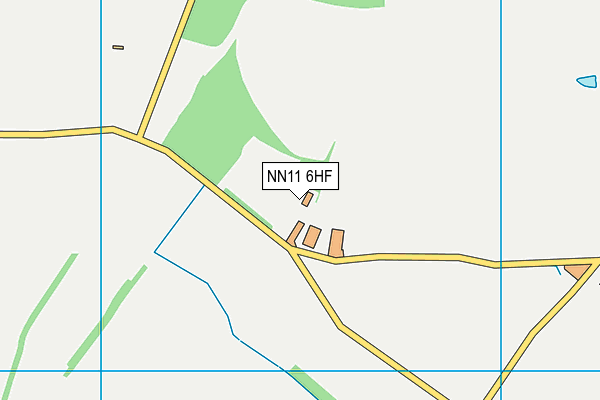 NN11 6HF map - OS VectorMap District (Ordnance Survey)