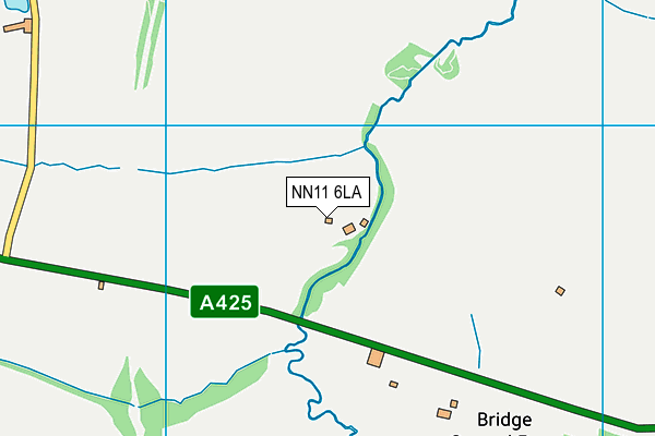 NN11 6LA map - OS VectorMap District (Ordnance Survey)