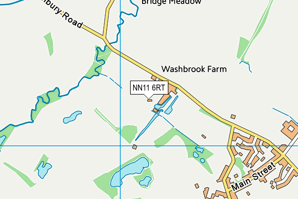 NN11 6RT map - OS VectorMap District (Ordnance Survey)