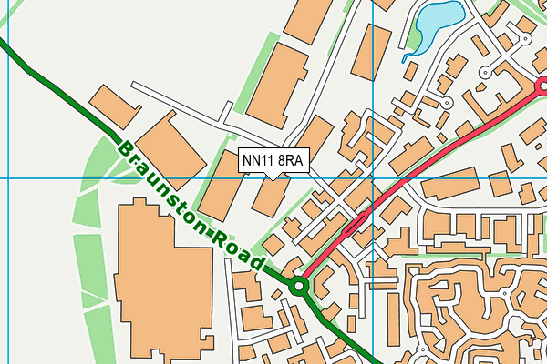 NN11 8RA map - OS VectorMap District (Ordnance Survey)