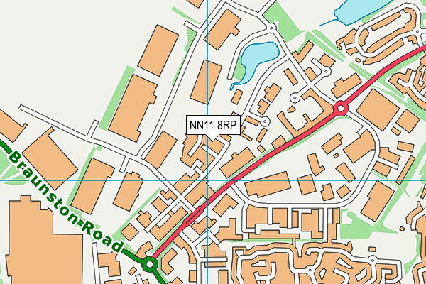 NN11 8RP map - OS VectorMap District (Ordnance Survey)