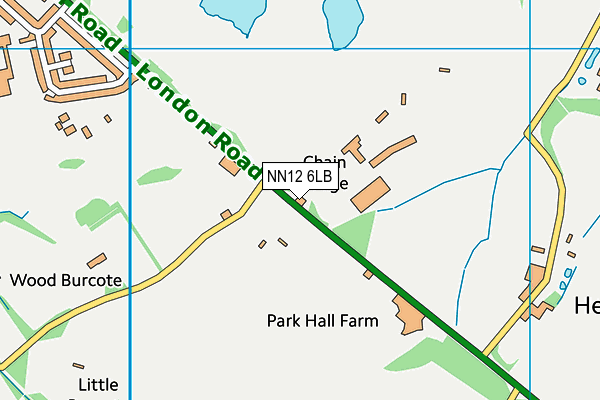 Map of WOOLGROWERS FIELD LTD at district scale