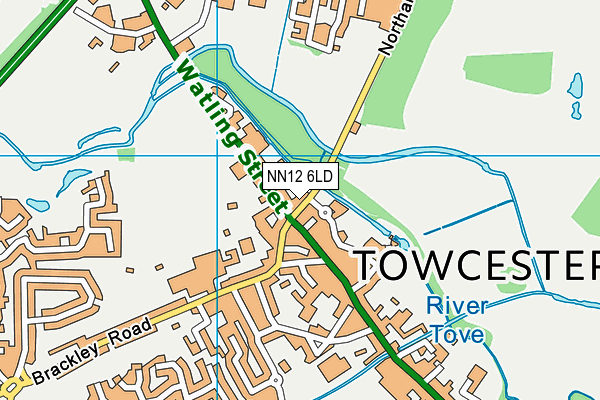 Map of TOWCESTER FINANCIAL PLANNING LIMITED at district scale