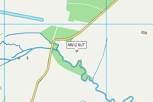 NN12 6UT map - OS VectorMap District (Ordnance Survey)