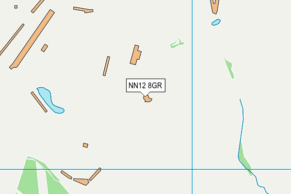 NN12 8GR map - OS VectorMap District (Ordnance Survey)