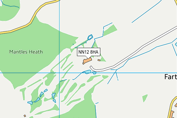 Farthingstone Hotel And Golf Club map (NN12 8HA) - OS VectorMap District (Ordnance Survey)