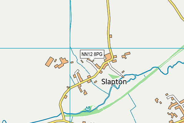 NN12 8PG map - OS VectorMap District (Ordnance Survey)