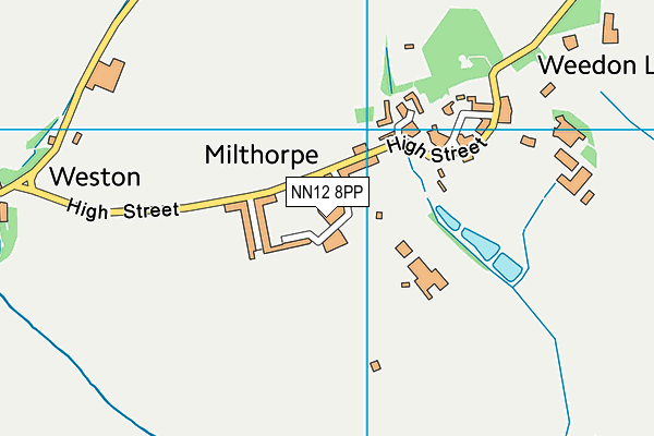 St Loys Church of England Primary Academy, Weedon Lois map (NN12 8PP) - OS VectorMap District (Ordnance Survey)