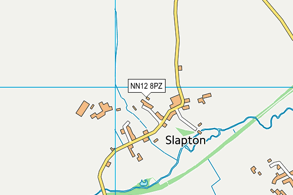 NN12 8PZ map - OS VectorMap District (Ordnance Survey)