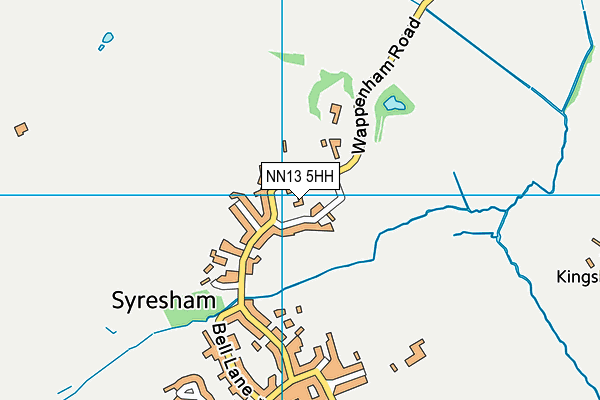 NN13 5HH map - OS VectorMap District (Ordnance Survey)