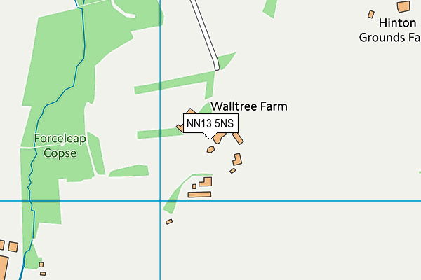 NN13 5NS map - OS VectorMap District (Ordnance Survey)
