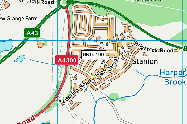 Map of ANDREW SIMONS IT LIMITED at district scale