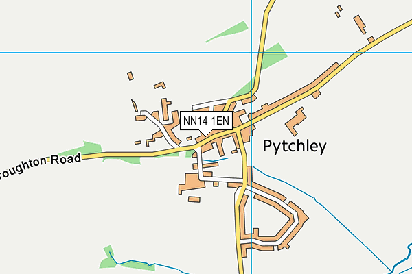 Pytchley Endowed Church of England Primary School map (NN14 1EN) - OS VectorMap District (Ordnance Survey)