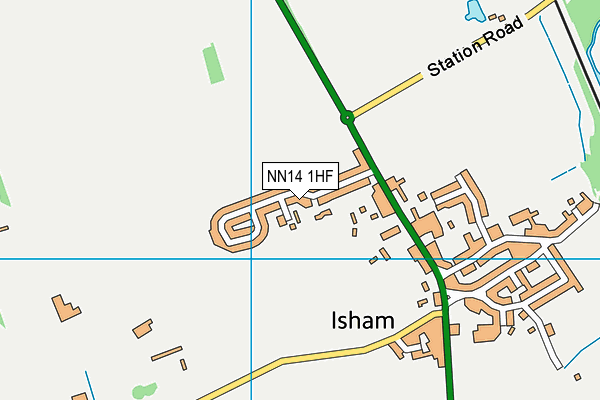 Map of K J ALLEN TRANSPORT LTD at district scale