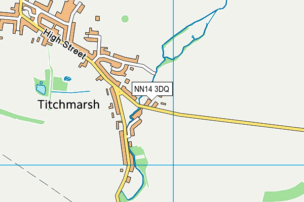 NN14 3DQ map - OS VectorMap District (Ordnance Survey)