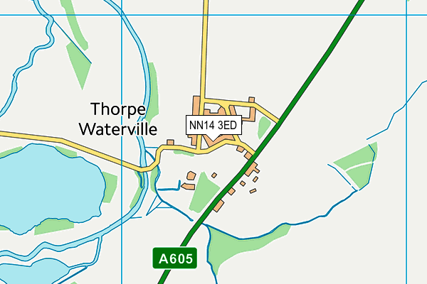 NN14 3ED map - OS VectorMap District (Ordnance Survey)