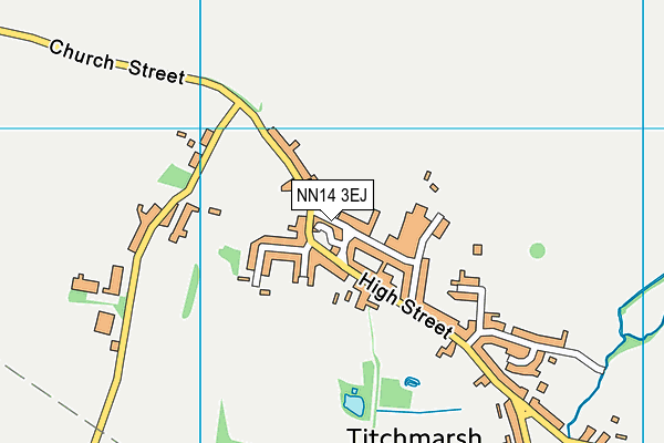 NN14 3EJ map - OS VectorMap District (Ordnance Survey)