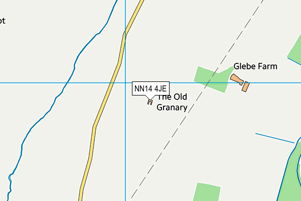 NN14 4JE map - OS VectorMap District (Ordnance Survey)