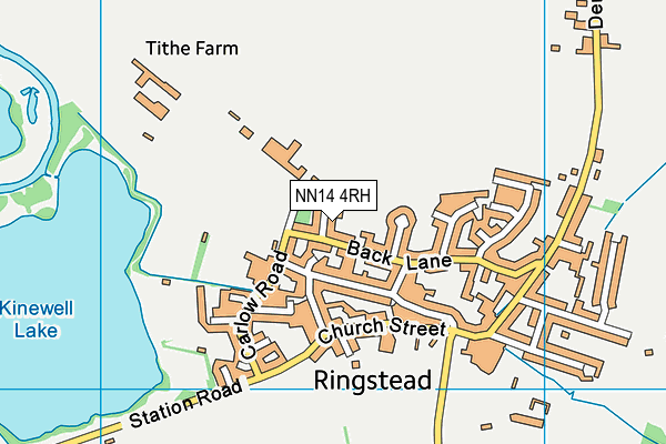 NN14 4RH map - OS VectorMap District (Ordnance Survey)