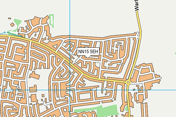 NN15 5EH map - OS VectorMap District (Ordnance Survey)