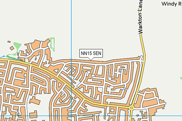 NN15 5EN map - OS VectorMap District (Ordnance Survey)
