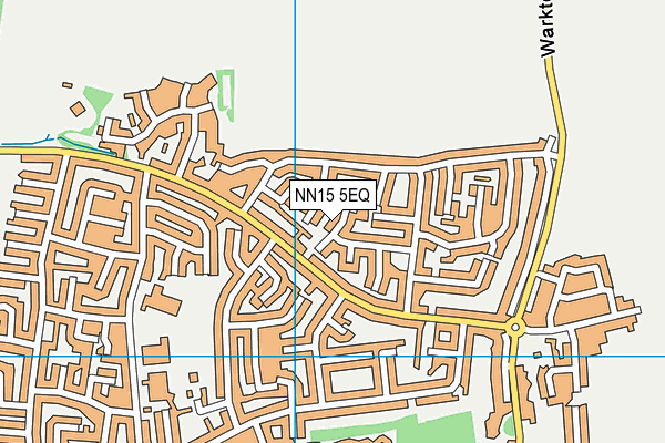 NN15 5EQ map - OS VectorMap District (Ordnance Survey)