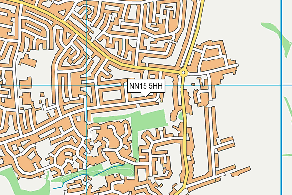 NN15 5HH map - OS VectorMap District (Ordnance Survey)
