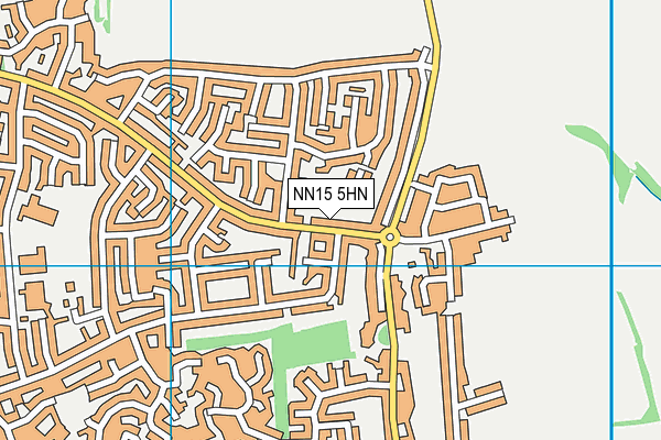 NN15 5HN map - OS VectorMap District (Ordnance Survey)