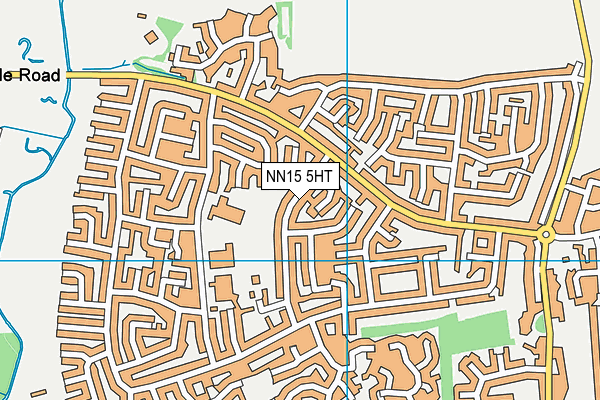 NN15 5HT map - OS VectorMap District (Ordnance Survey)
