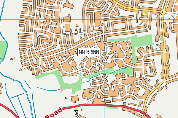 NN15 5NN map - OS VectorMap District (Ordnance Survey)