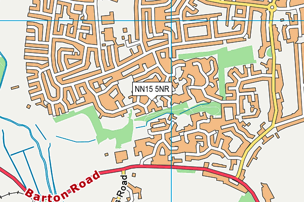 NN15 5NR map - OS VectorMap District (Ordnance Survey)