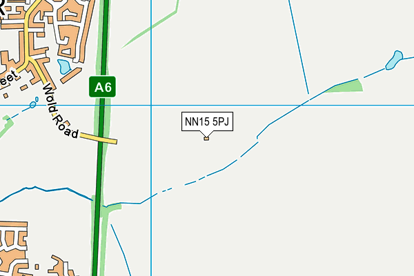 NN15 5PJ map - OS VectorMap District (Ordnance Survey)