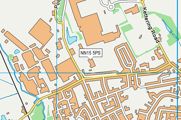 NN15 5PS map - OS VectorMap District (Ordnance Survey)