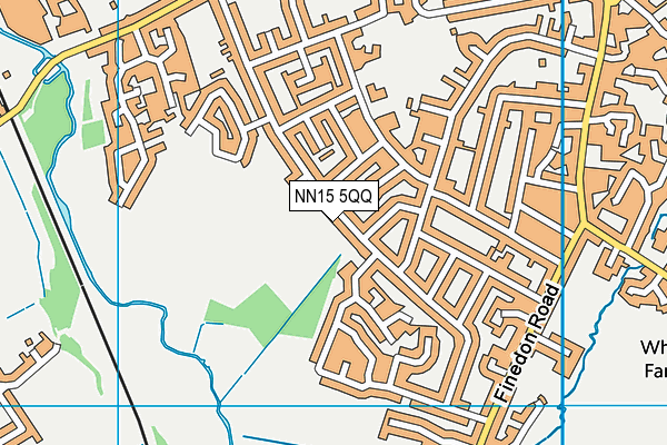 NN15 5QQ map - OS VectorMap District (Ordnance Survey)