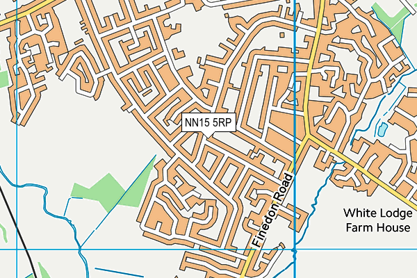 NN15 5RP map - OS VectorMap District (Ordnance Survey)