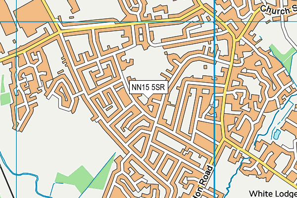 NN15 5SR map - OS VectorMap District (Ordnance Survey)