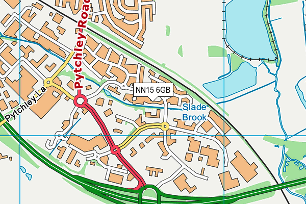 NN15 6GB map - OS VectorMap District (Ordnance Survey)
