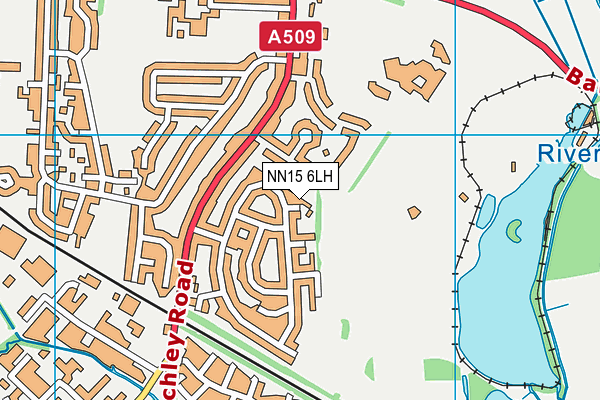 NN15 6LH map - OS VectorMap District (Ordnance Survey)