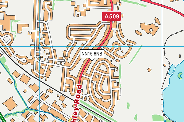 NN15 6NB map - OS VectorMap District (Ordnance Survey)