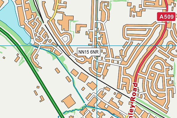 NN15 6NR map - OS VectorMap District (Ordnance Survey)