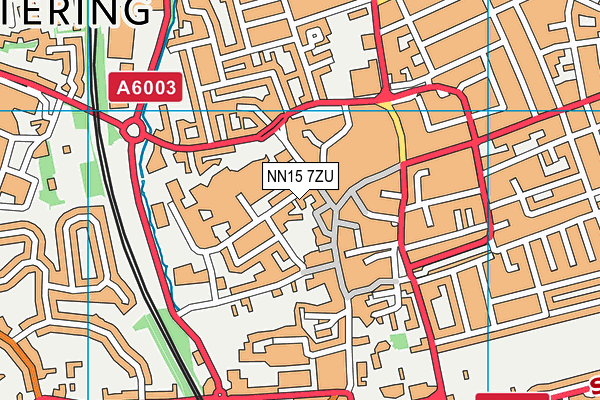 NN15 7ZU map - OS VectorMap District (Ordnance Survey)