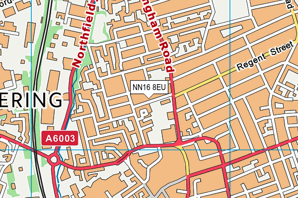 NN16 8EU map - OS VectorMap District (Ordnance Survey)