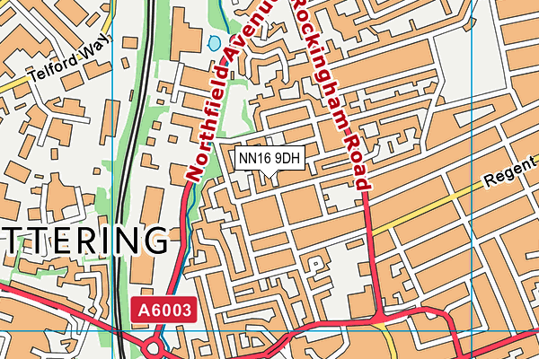 NN16 9DH map - OS VectorMap District (Ordnance Survey)