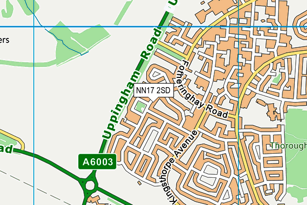 NN17 2SD map - OS VectorMap District (Ordnance Survey)