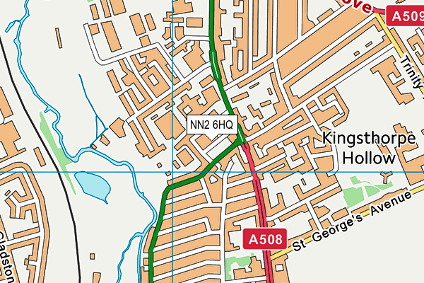 NN2 6HQ map - OS VectorMap District (Ordnance Survey)