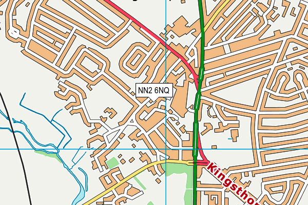 NN2 6NQ map - OS VectorMap District (Ordnance Survey)