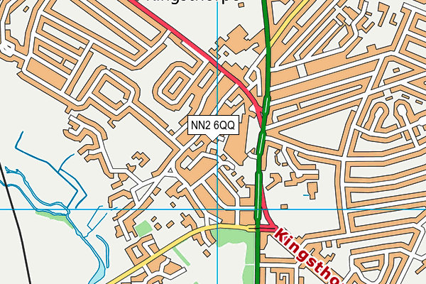 NN2 6QQ map - OS VectorMap District (Ordnance Survey)