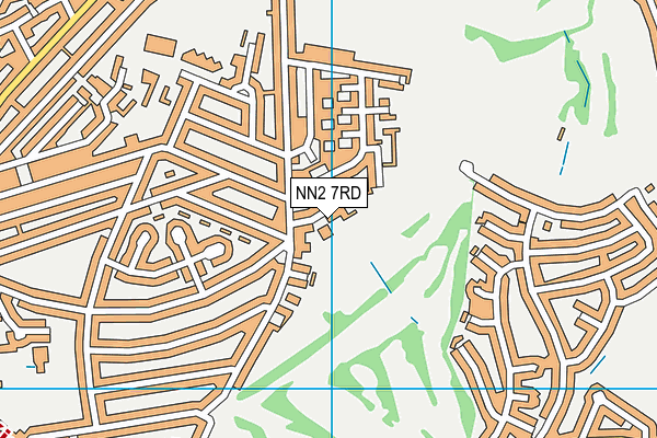 NN2 7RD map - OS VectorMap District (Ordnance Survey)