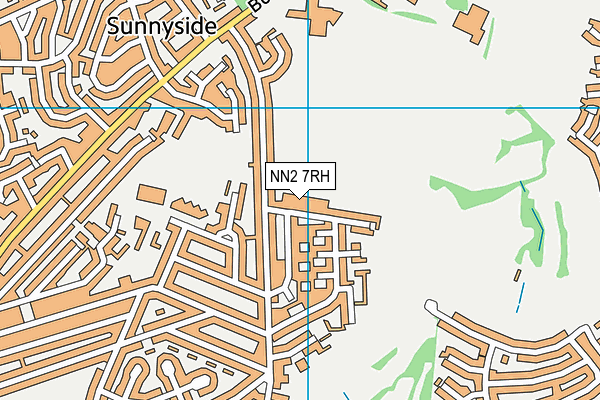 NN2 7RH map - OS VectorMap District (Ordnance Survey)
