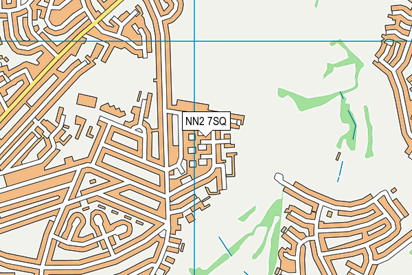 NN2 7SQ map - OS VectorMap District (Ordnance Survey)